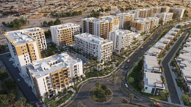 Новая резиденция Hillside Residences с бассейнами и садами недалеко от Дубай Марина, Jebel Ali Village, Дубай, ОАЭ — фото 11