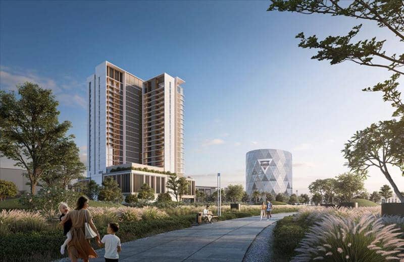 Новая резиденция Mallside Residence с бассейнами, ресторанами и спа-центром, Dubai Hills, Дубай, ОАЭ — фото 5