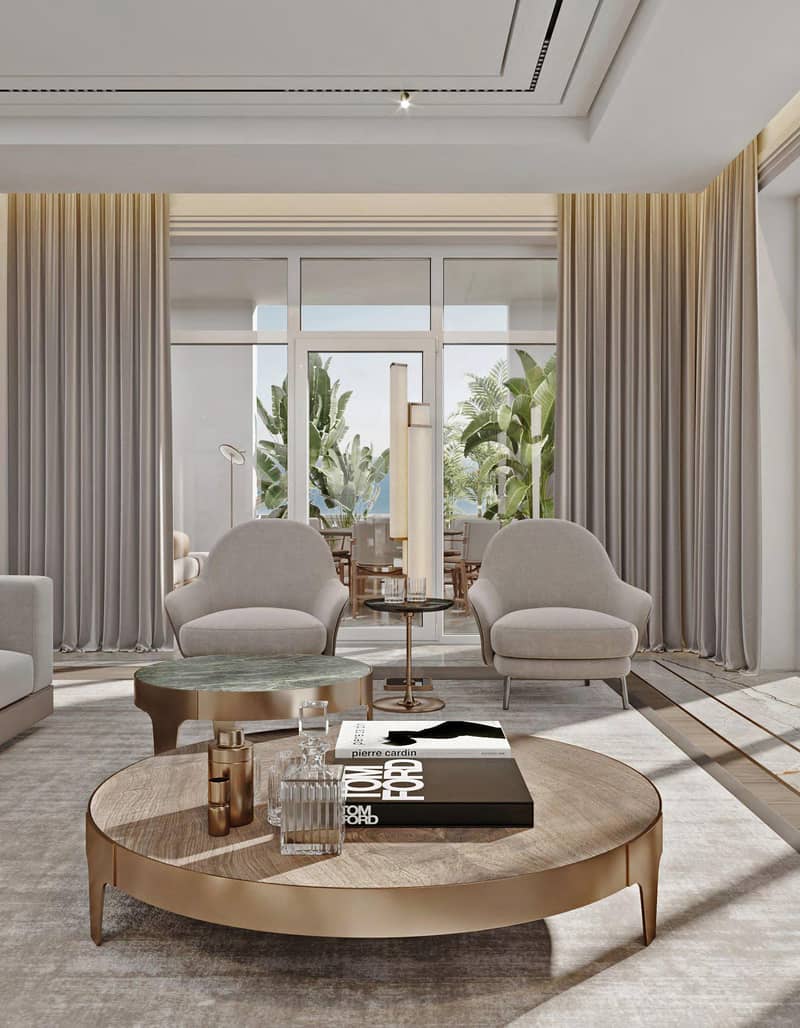 Новая элитная резиденция Raffles apartments со спа-центром и пляжным клубом, Palm Jumeirah, Дубай, ОАЭ — фото 5
