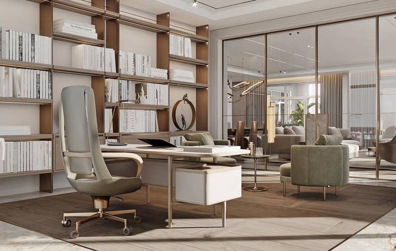 Новая элитная резиденция Raffles penthouses с полем для мини-гольфа и пляжным клубом, Palm Jumeirah, Дубай, ОАЭ — фото 11