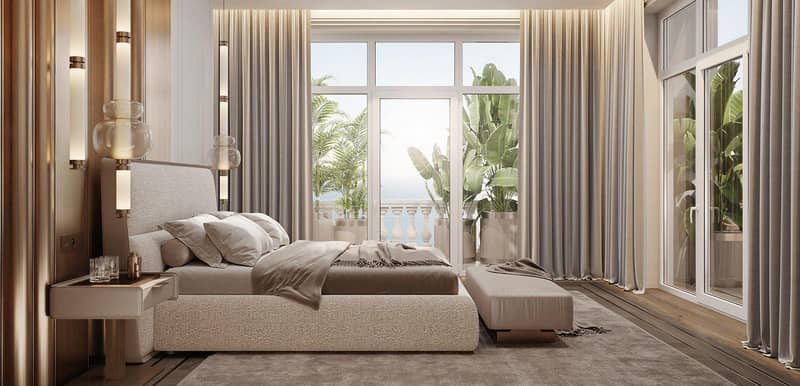 Новая элитная резиденция Raffles penthouses с полем для мини-гольфа и пляжным клубом, Palm Jumeirah, Дубай, ОАЭ — фото 14