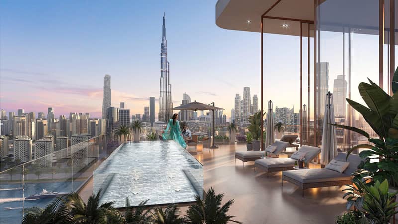 Новая резиденция Ritz Carlton Residences с бассейном и бизнес-центром рядом с Дубай Молл и Бурдж Халифа, Business Bay, Дубай, ОАЭ — фото 3