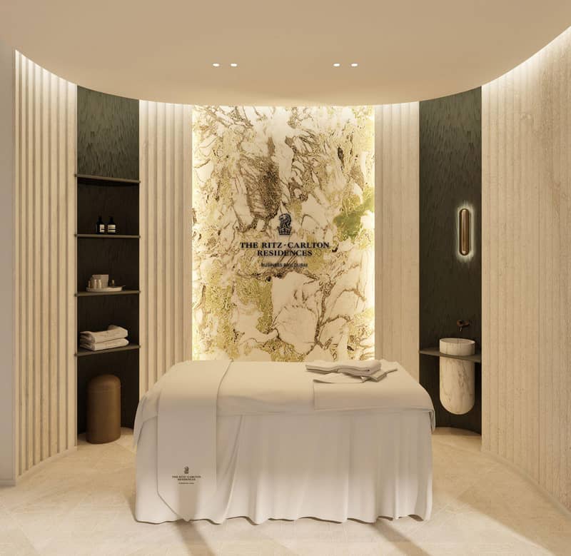 Новая резиденция Ritz Carlton Residences с бассейном и бизнес-центром рядом с Дубай Молл и Бурдж Халифа, Business Bay, Дубай, ОАЭ — фото 37