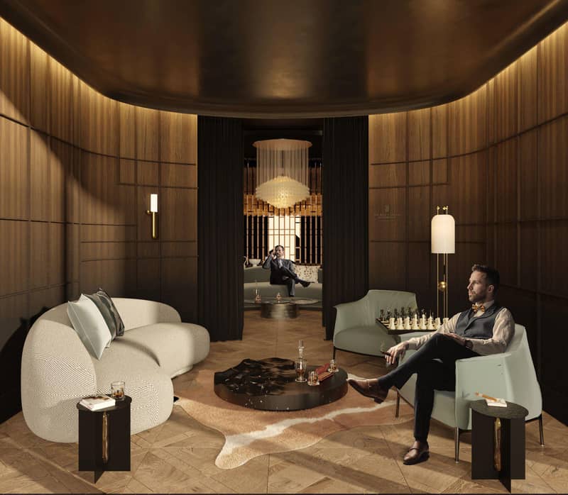 Новая резиденция Ritz Carlton Residences с бассейном и бизнес-центром рядом с Дубай Молл и Бурдж Халифа, Business Bay, Дубай, ОАЭ — фото 35