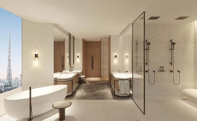 Новая резиденция Ritz Carlton Residences с бассейном и бизнес-центром рядом с Дубай Молл и Бурдж Халифа, Business Bay, Дубай, ОАЭ — фото 25