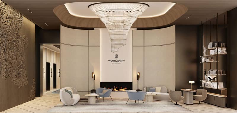 Новая резиденция Ritz Carlton Residences с бассейном и бизнес-центром рядом с Дубай Молл и Бурдж Халифа, Business Bay, Дубай, ОАЭ — фото 30
