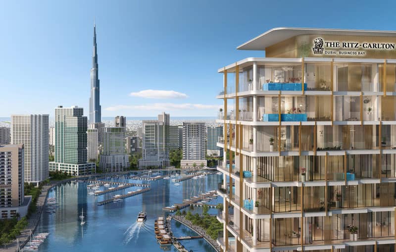 Новая резиденция Ritz Carlton Residences с бассейном и бизнес-центром рядом с Дубай Молл и Бурдж Халифа, Business Bay, Дубай, ОАЭ — фото 2