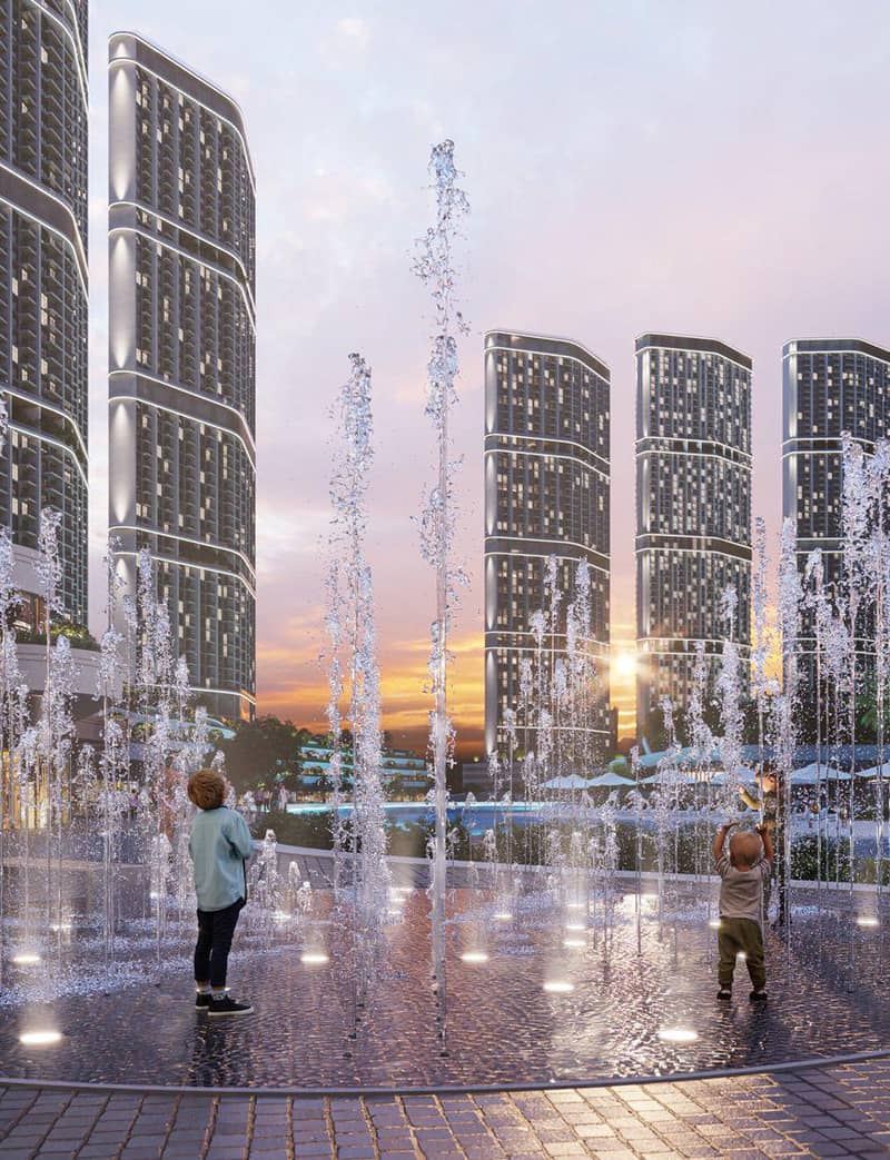 Новая высотная резиденция 360 Riverside Crescent с бассейнами и ресторанами рядом с центром города, Nad Al Sheba 1, Дубай, ОАЭ — фото 16