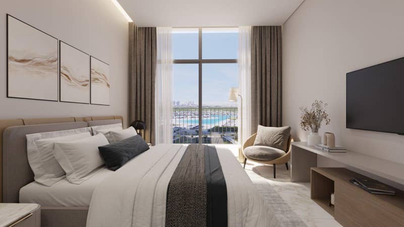 Новая высотная резиденция 360 Riverside Crescent с бассейнами и ресторанами рядом с центром города, Nad Al Sheba 1, Дубай, ОАЭ — фото 18