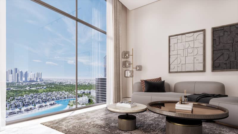 Новая высотная резиденция 360 Riverside Crescent с бассейнами и ресторанами рядом с центром города, Nad Al Sheba 1, Дубай, ОАЭ — фото 17