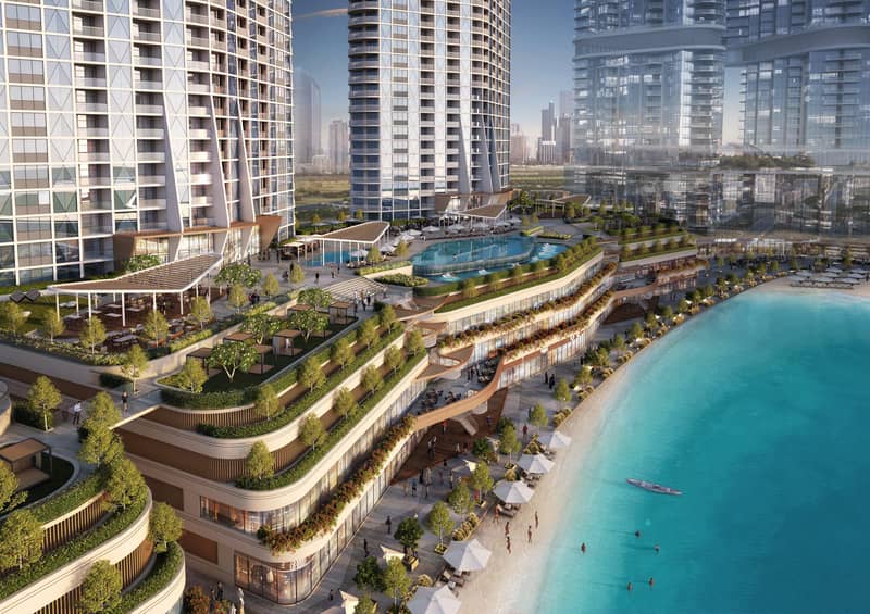 Новая высотная резиденция 360 Riverside Crescent с бассейнами и ресторанами рядом с центром города, Nad Al Sheba 1, Дубай, ОАЭ — фото 10