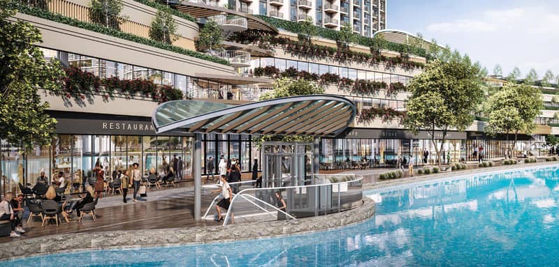 Новая высотная резиденция 360 Riverside Crescent с бассейнами и ресторанами рядом с центром города, Nad Al Sheba 1, Дубай, ОАЭ — фото 8