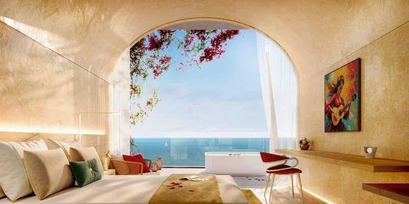 Новая резиденция Marbella с бассейнами, спа-центром и пляжем, Europe Island, Дубай, ОАЭ — фото 6