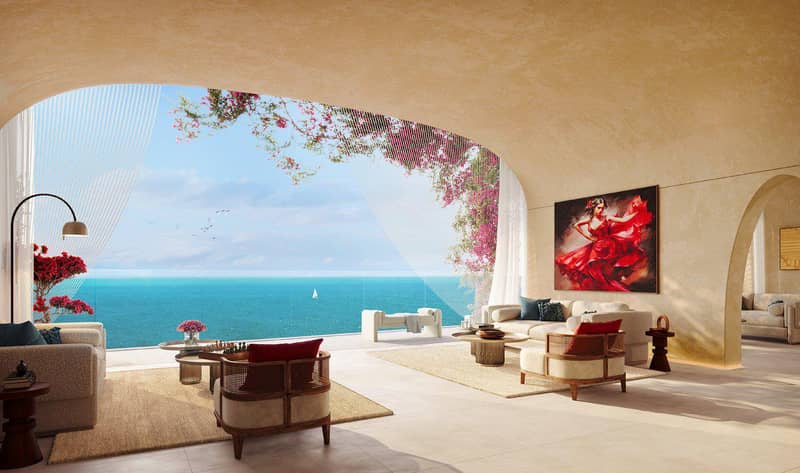 New residence Marbella with swimming pools, a spa center and a beach, Europe Island, Dubai, UAE — photo 2