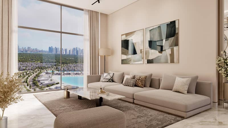 Luxury apartments with panoramic views of the city, lagoons and beach, Nad Al Sheba 1, Dubai, UAE — photo 5
