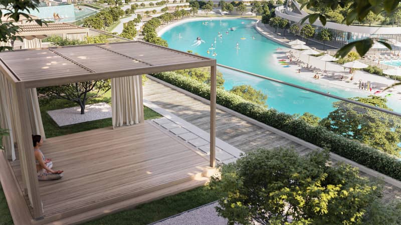 Luxury apartments with panoramic views of the city, lagoons and beach, Nad Al Sheba 1, Dubai, UAE — photo 3