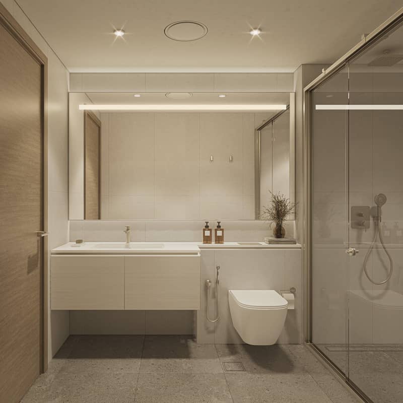 Luxury apartments with panoramic views of the city, lagoons and beach, Nad Al Sheba 1, Dubai, UAE — photo 8