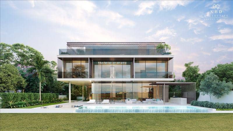 Новый комплекс вилл с бассейном и спа-зоной Utopia, Damac Hills, Дубай, ОАЭ — фото 2
