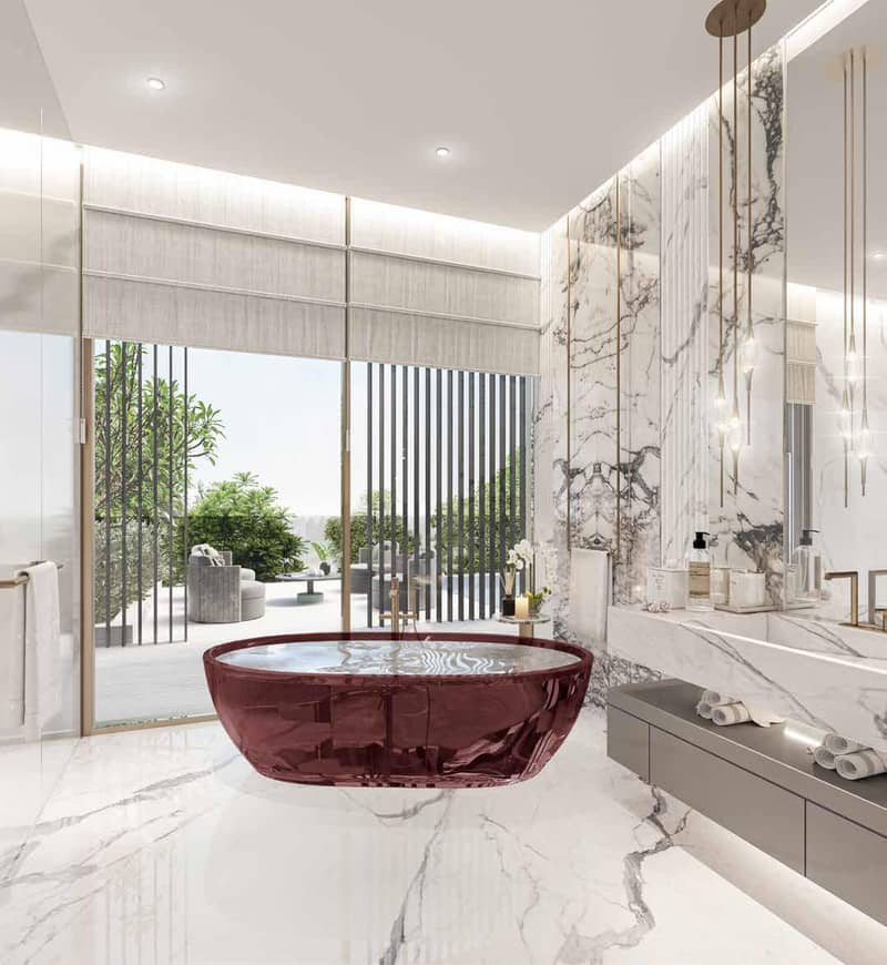 Новый комплекс вилл с бассейном и спа-зоной Utopia, Damac Hills, Дубай, ОАЭ — фото 8