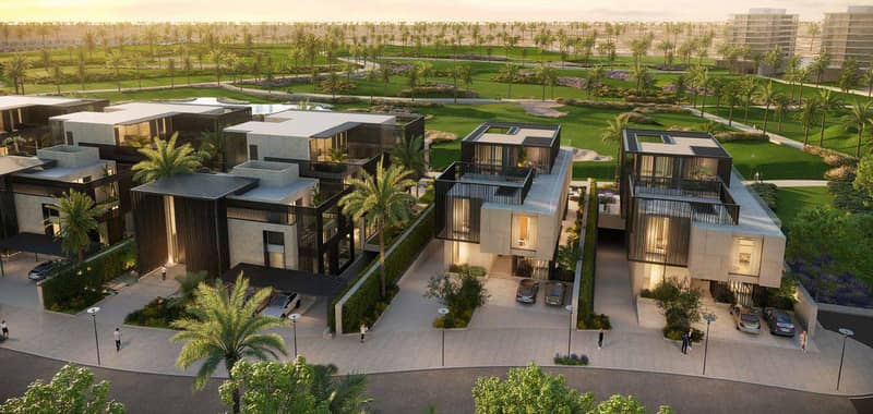Новый комплекс вилл с бассейном и спа-зоной Utopia, Damac Hills, Дубай, ОАЭ — фото 14