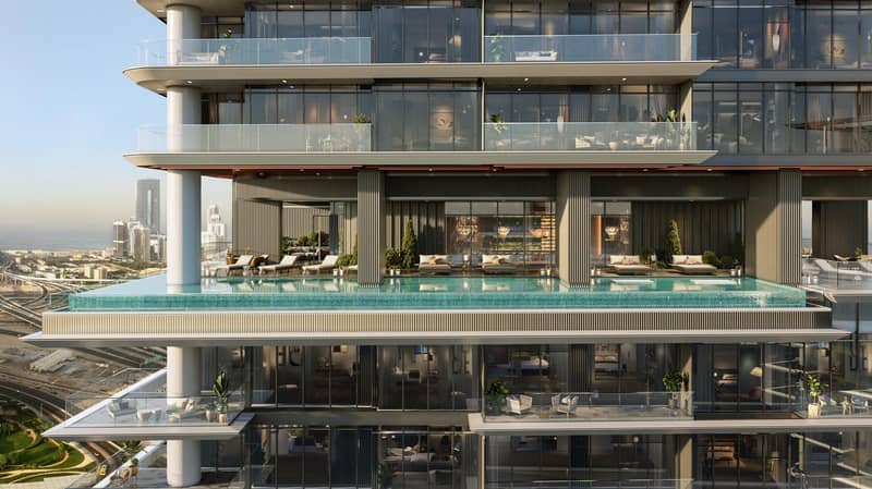Новая высотная резиденция Mercer House с бассейнами и спа-центрами, JLT Uptown, Дубай, ОАЭ — фото 12