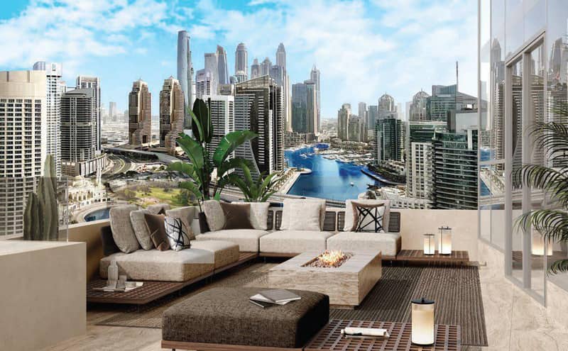 Новая резиденция у воды Liv Waterside с бассейнами и спа-центром, Dubai Marina, Дубай, ОАЭ — фото 12