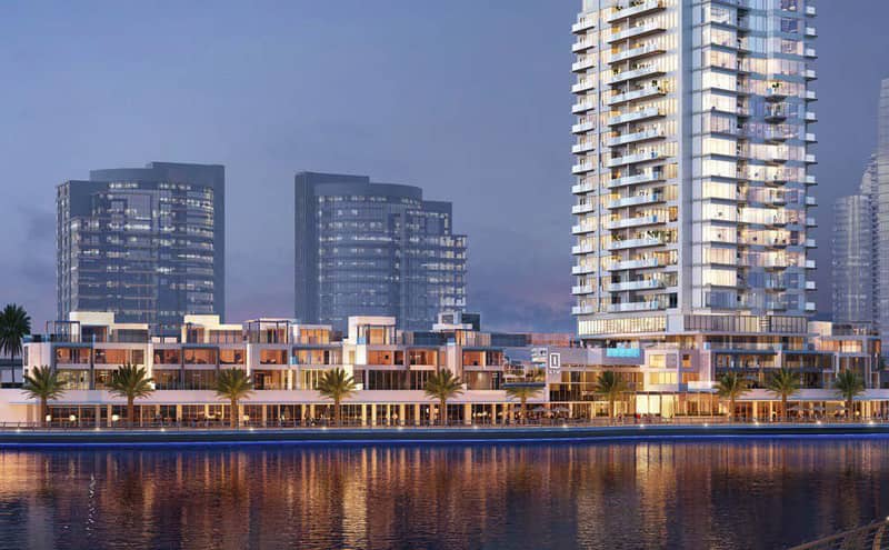 Новая резиденция у воды Liv Waterside с бассейнами и спа-центром, Dubai Marina, Дубай, ОАЭ — фото 24