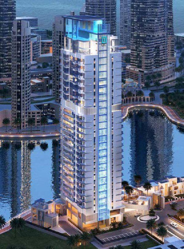 Новая резиденция у воды Liv Waterside с бассейнами и спа-центром, Dubai Marina, Дубай, ОАЭ — фото 22