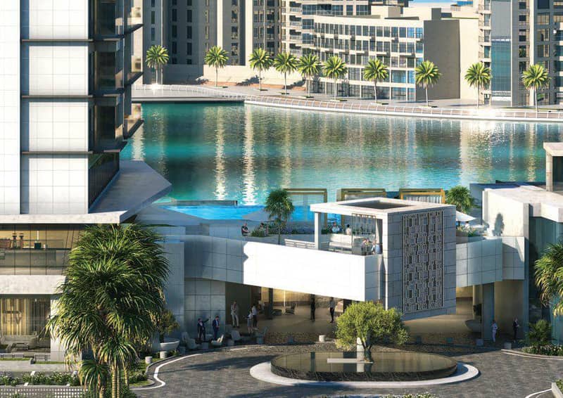 Новая резиденция у воды Liv Waterside с бассейнами и спа-центром, Dubai Marina, Дубай, ОАЭ — фото 18