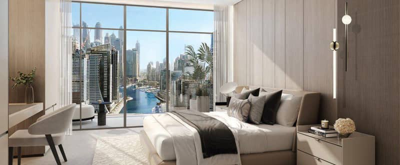 Новая резиденция у воды Liv Waterside с бассейнами и спа-центром, Dubai Marina, Дубай, ОАЭ — фото 8