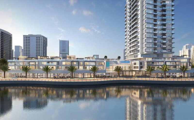 Новая резиденция у воды Liv Waterside с бассейнами и спа-центром, Dubai Marina, Дубай, ОАЭ — фото 23