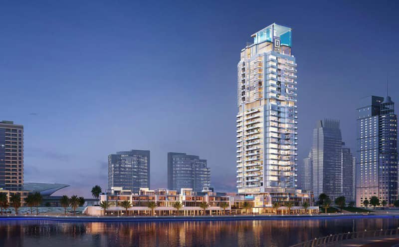 Новая резиденция у воды Liv Waterside с бассейнами и спа-центром, Dubai Marina, Дубай, ОАЭ — фото 26