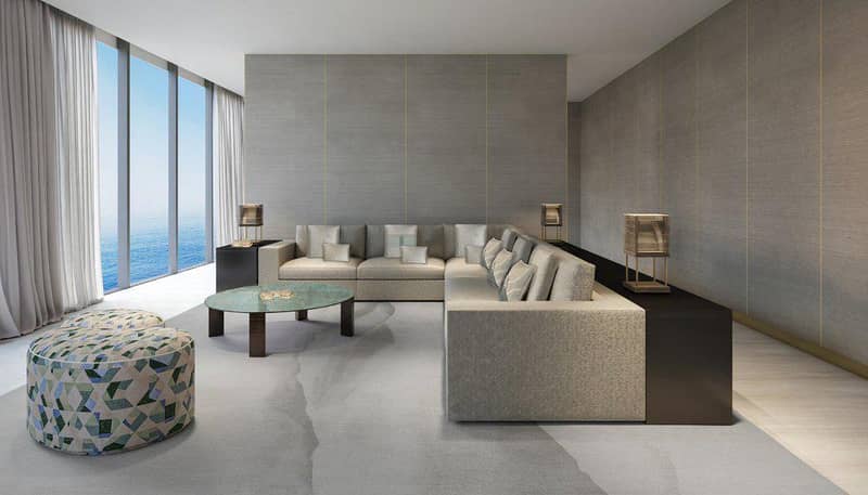 Новая резиденция Armani Beach Residences с собственным пляжем и бассейнами, Palm Jumeirah, Дубай, ОАЭ — фото 3