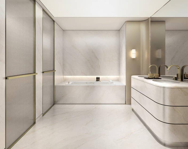 Новая резиденция Armani Beach Residences с собственным пляжем и бассейнами, Palm Jumeirah, Дубай, ОАЭ — фото 9