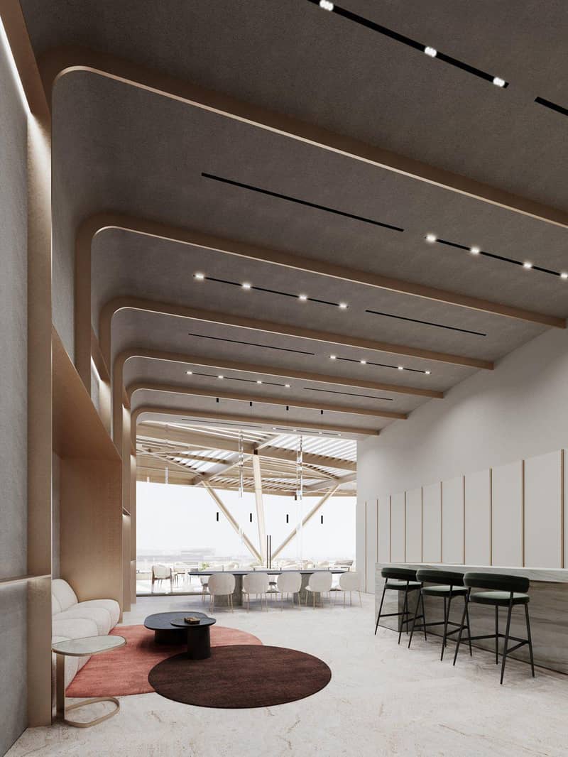 New high-rise residence Iconic Tower with swimming pools and panoramic sea views, Al Sufouh, Dubai, UAE — photo 11