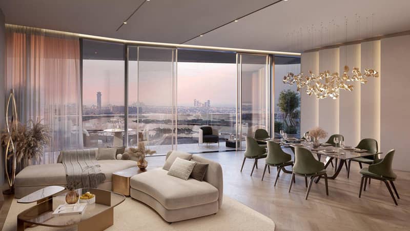 New high-rise residence Iconic Tower with swimming pools and panoramic sea views, Al Sufouh, Dubai, UAE — photo 16
