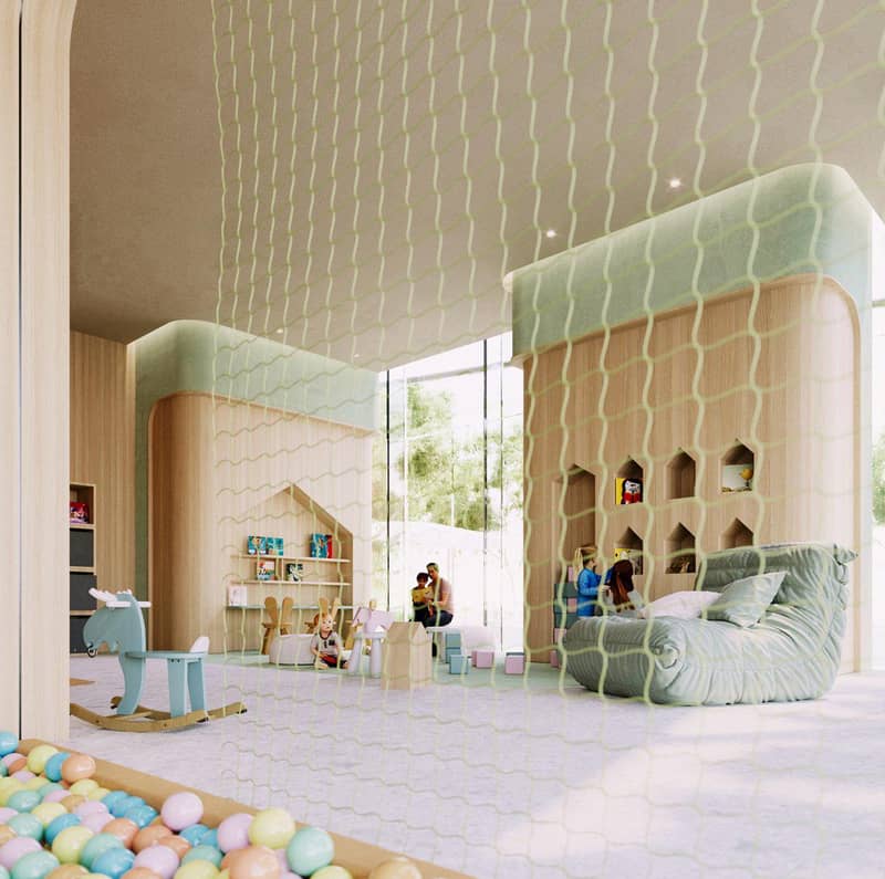 New high-rise residence Iconic Tower with swimming pools and panoramic sea views, Al Sufouh, Dubai, UAE — photo 14