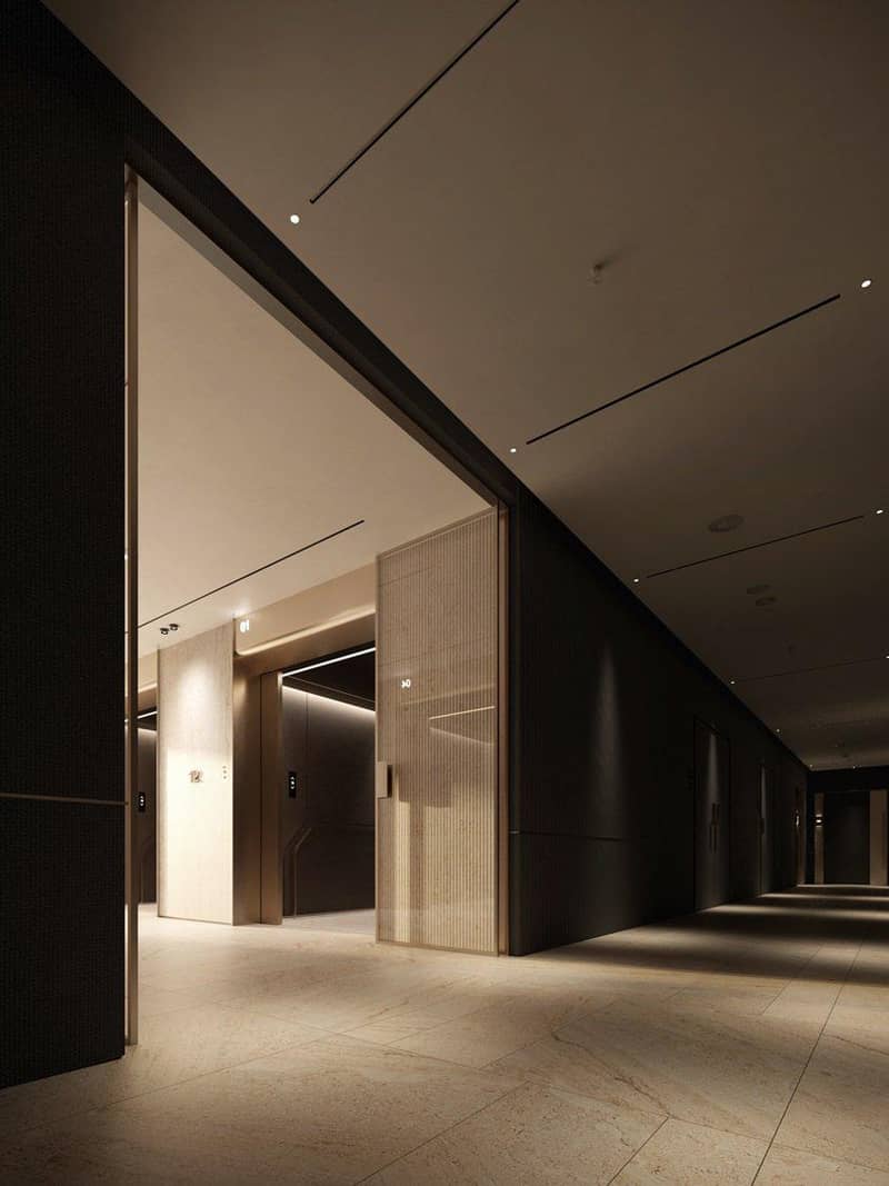 New high-rise residence Iconic Tower with swimming pools and panoramic sea views, Al Sufouh, Dubai, UAE — photo 27