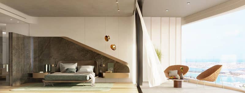 New high-rise residence Iconic Tower with swimming pools and panoramic sea views, Al Sufouh, Dubai, UAE — photo 20