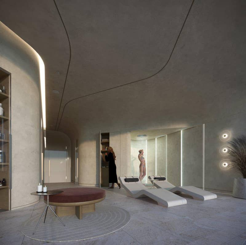 New high-rise residence Iconic Tower with swimming pools and panoramic sea views, Al Sufouh, Dubai, UAE — photo 25