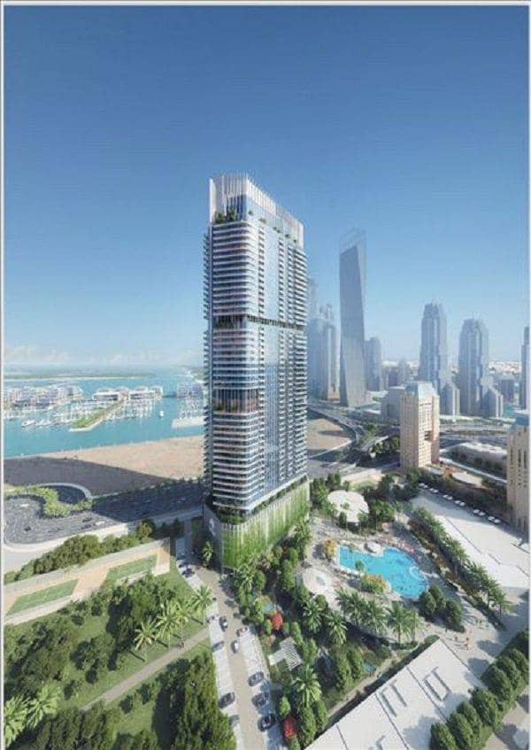 New Grand Residences with a swimming pool and a health center, Dubai Marina, Dubai, UAE — photo 2