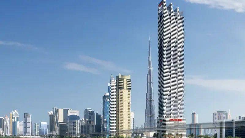 Квартиры в 101-этажном небоскрёбе в деловом районе Business Bay рядом с метро, Дубай, ОАЭ — фото 2