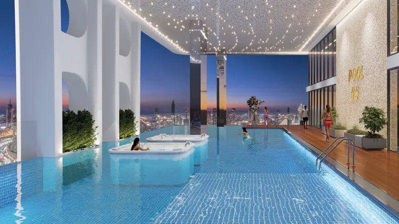 Квартиры в 101-этажном небоскрёбе в деловом районе Business Bay рядом с метро, Дубай, ОАЭ — фото 5