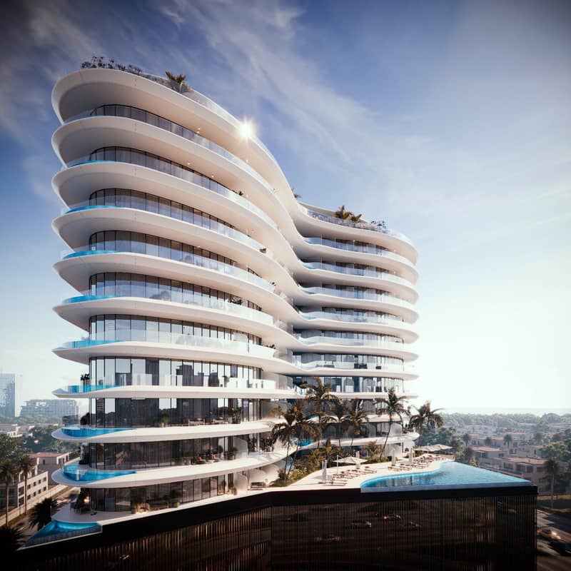 1 новая квартира в ЖК Trussardi Residences в Al Furjan — фото 3