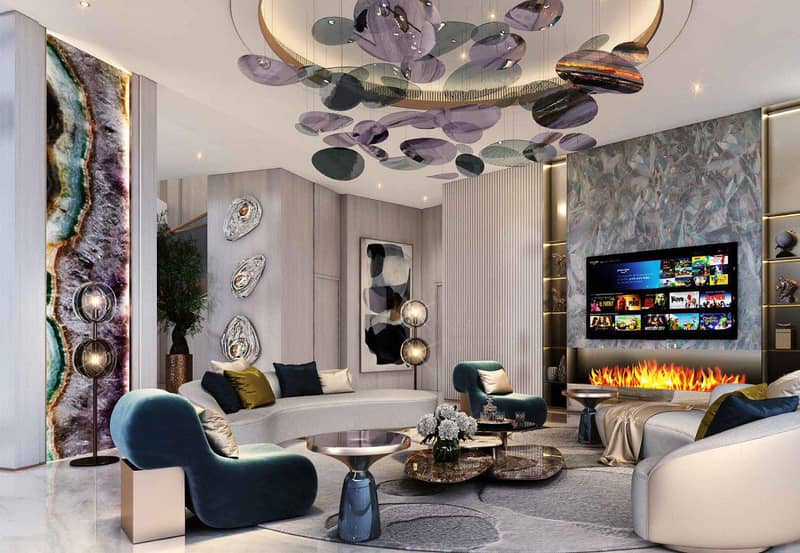 New high-rise Altitude Residence with swimming pools on the bank of the canal, Business Bay, Dubai, UAE — photo 3