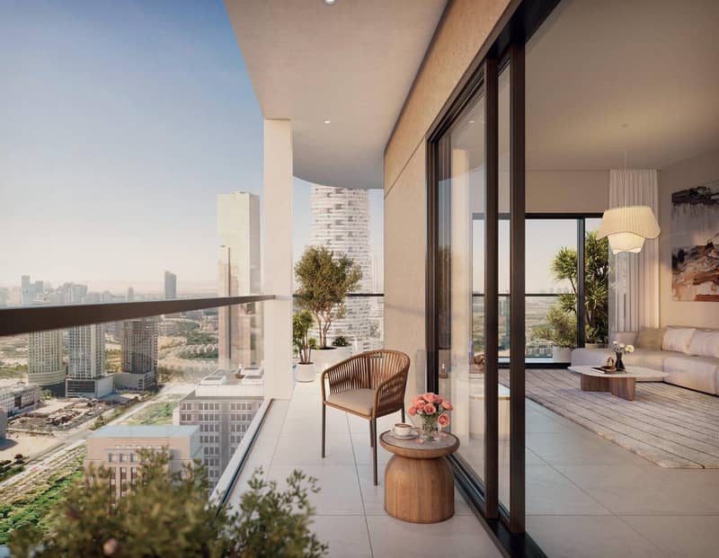 New luxury Cello Residence with swimming pools close to highways, in the prestigious area of JVC, Dubai, UAE — photo 9