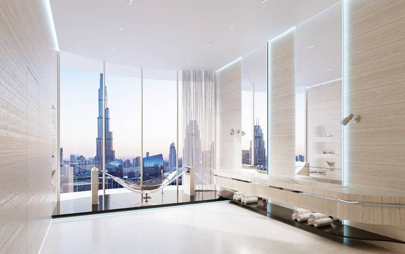 New high-rise Mercedes Benz Residence with swimming pools in the center of Downtown Dubai, UAE — photo 8