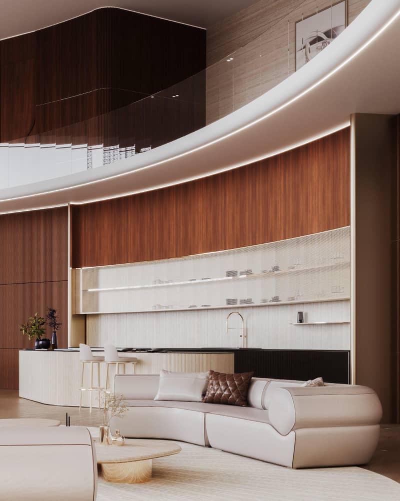 New high-rise Mercedes Benz Residence with swimming pools in the center of Downtown Dubai, UAE — photo 4