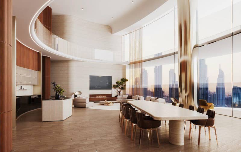 New high-rise Mercedes Benz Residence with swimming pools in the center of Downtown Dubai, UAE — photo 5