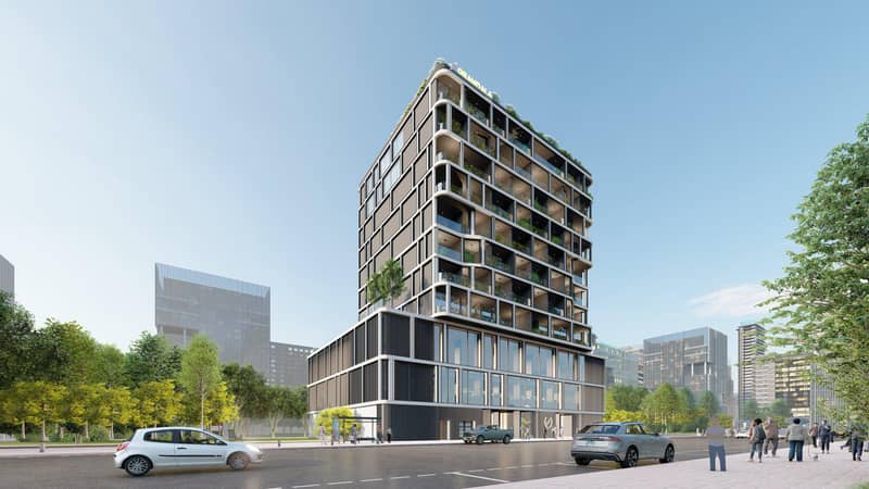 New residence Grandala with a swimming pool and a club in Al Satwa area, in the heart of Dubai, UAE — photo 2